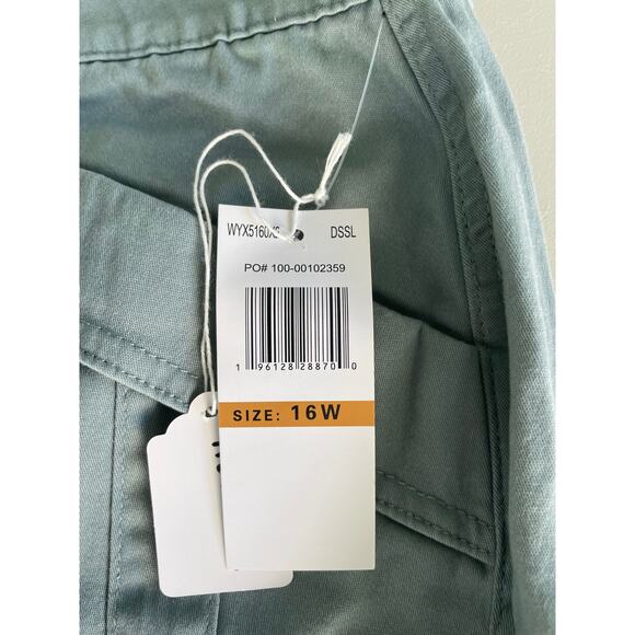 DEMOCRACY, SIZE 16W, GREEN SKIRT, AB SOLUTION - Picture 4 of 8